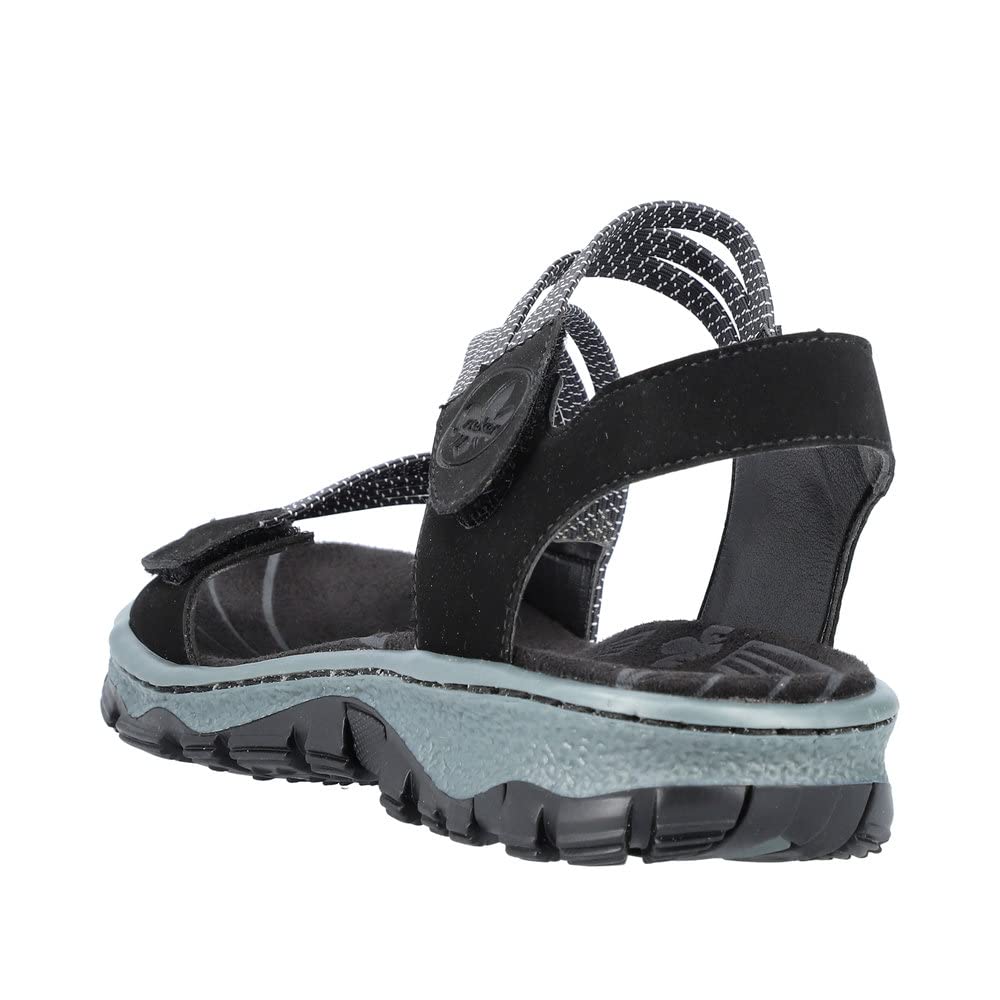 Rieker Mujer Sandalias 68871, señora Sandalias