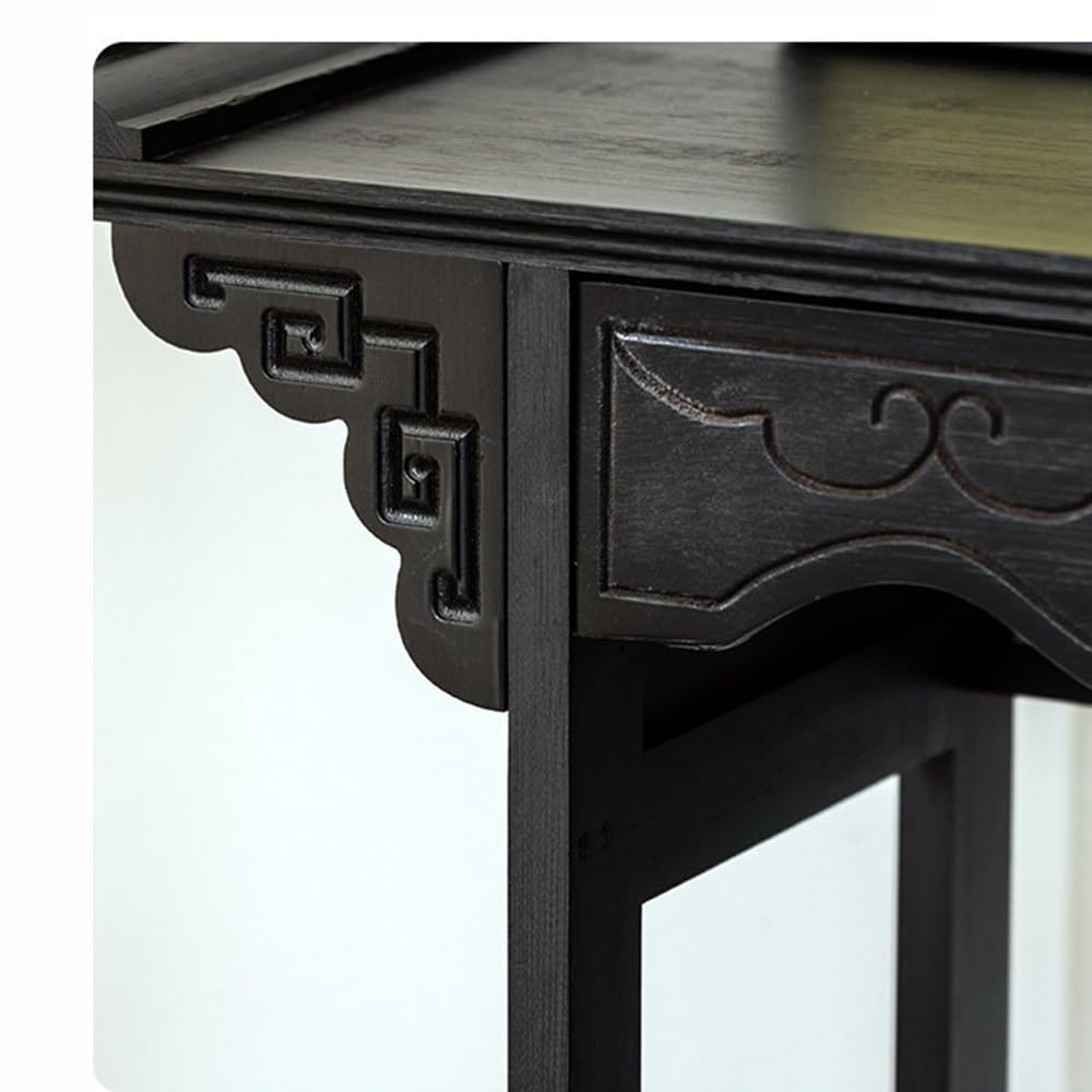 Tavola d'altare Cinese Tavolo da Ingresso con cassetto for Ripiani espositivi | Consolle in legno(Piccolo)
