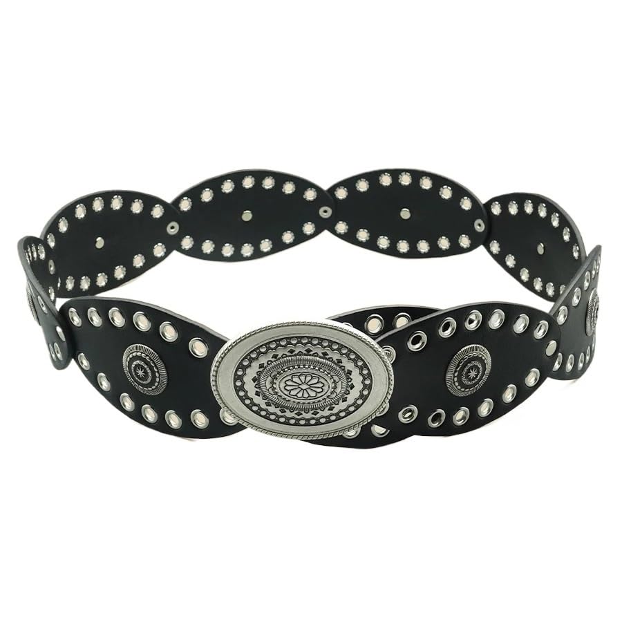 Ceinture western large femme pour ceinturer une robe fluide en été