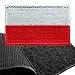 Toppa da Cucire Bandiera Polonia – 8 x 5 cm - Toppa Ricamata Emblema Nazionale Polacco Patch Decorativa Militare Esercito Applicazioni da Cucire Vestiti Uomo Donna Patch Giacca Zaino