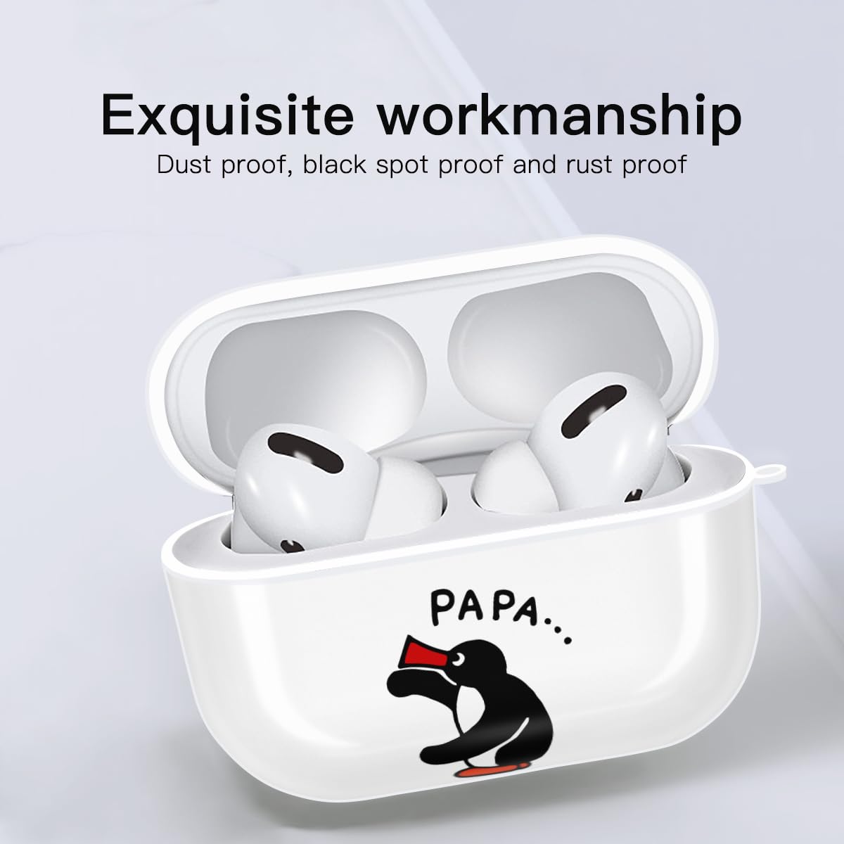 限定商品❣️ シリコンケース APPLE AirPods Pro ペンギン1体 ケース Pro airpods AirPods AirPods3 ペンギン pro