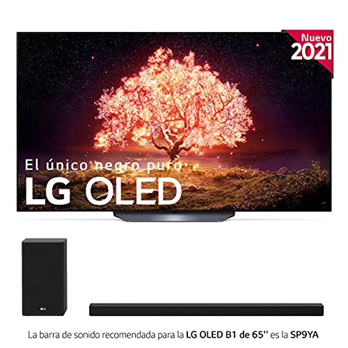LG-OLED-OLED65B1-ALEXA-2021-Smart-TV-4K-UHD-164-cm-65-con-Inteligencia-Artificial-Procesador-Inteligente-7-Gen4-Deep-Learning-100-HDR-Dolby-ATMOS-HDMI-21-USB-20-Bluetooth-50-WiFi