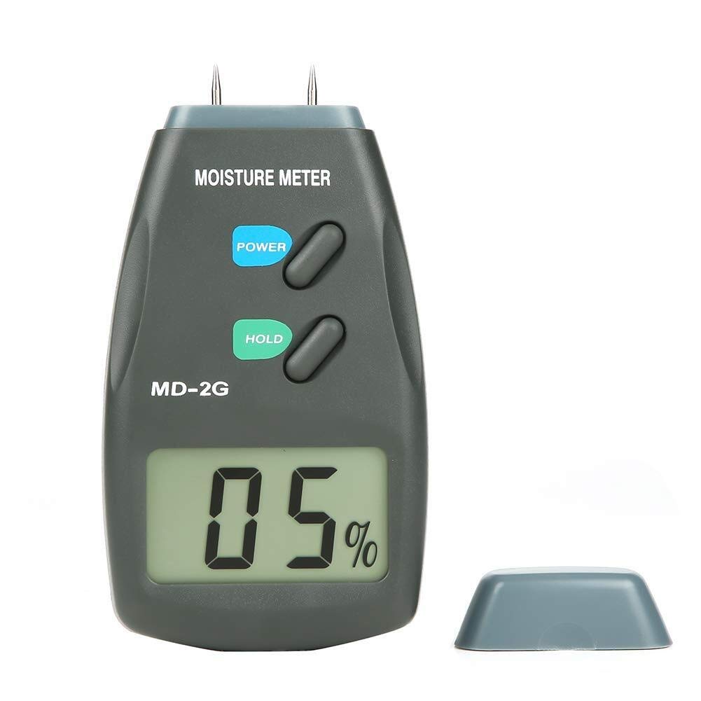 Misuratore di umidità del Legno 2 Pin Dampness Display LCD Tester Tester Tester Igrometer Digital Forwater in Legna da ardere