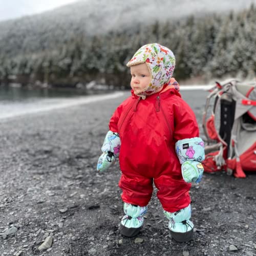 L-Bow Infant Little Monsters Cold Weather Mittens + Winter Toddler Mittens For Snow2