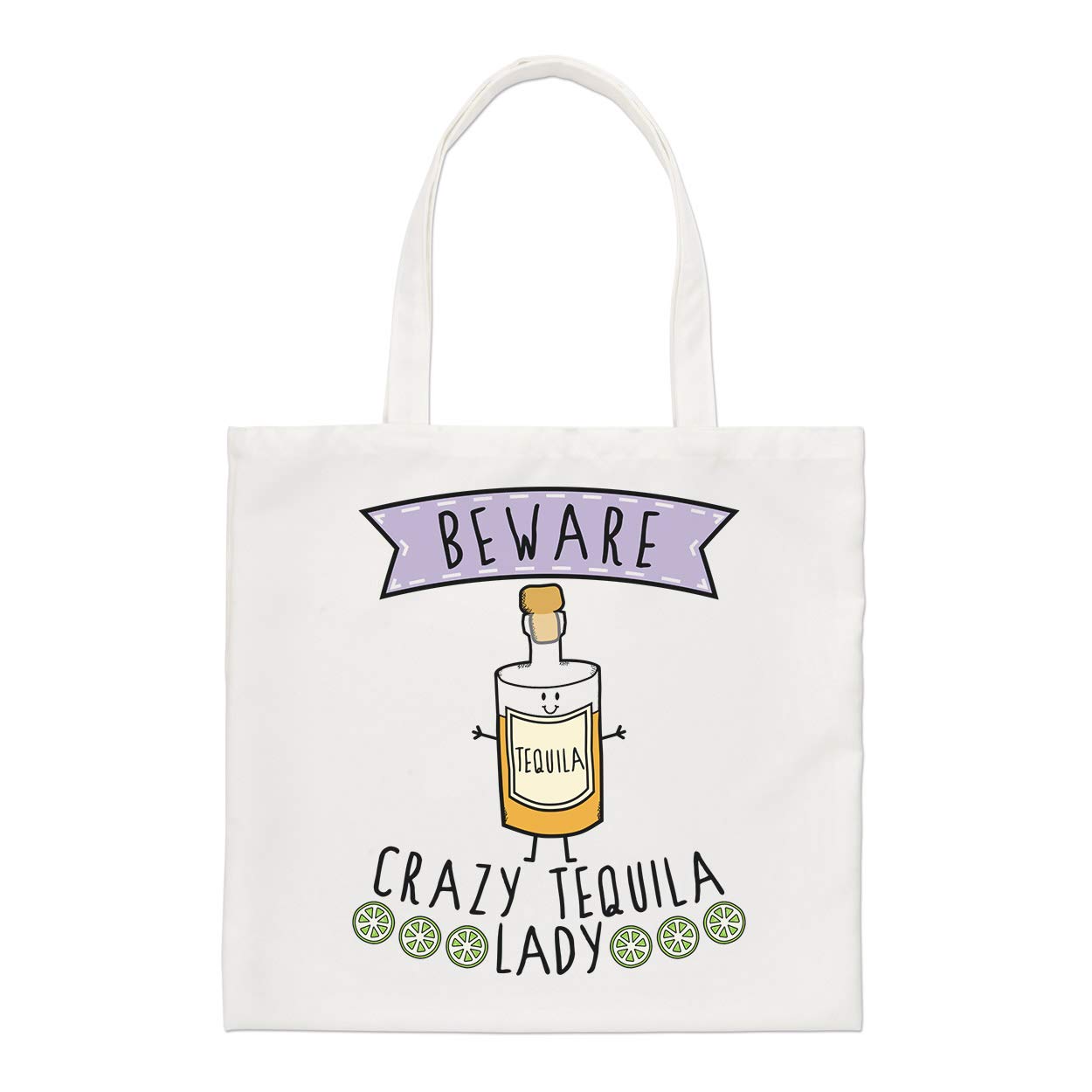 Beware Crazy Tequila Lady Regular Tote Bag