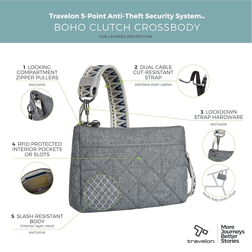 Travelon Anti-Theft Boho Clutch Crossbody3