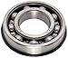 Peer Bearing 6303-NR Radial Bearings, 6300 Series, 17 mm ID, 47 mm OD, 14 mm Width, Open with Snap Ring