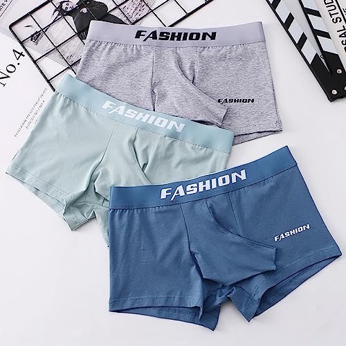 Men's Cotton Open Hole Elephant Separate Pouch Boxer Briefs Underwear Boxer Trunks Underpanties2