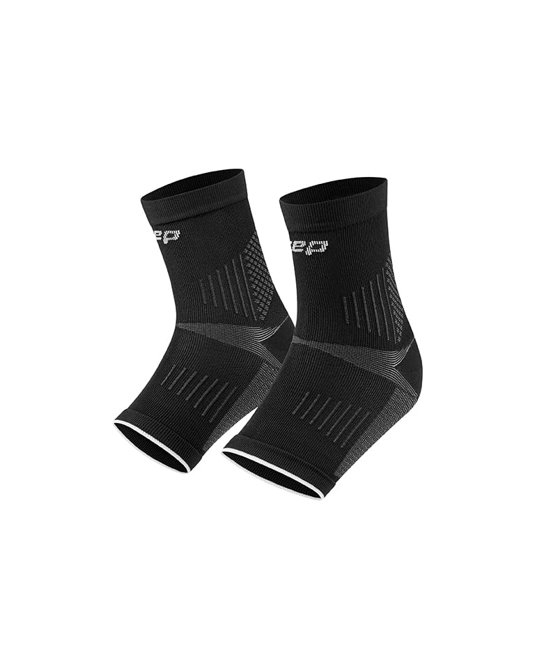 CEP Mid Support Plantar Knöchelbandage 2.0 Unisex – Sprunggelenkbandage für gezielte Unterstützung der Fußsohle – stabilisierende Fußbandage mit hohem Komfort für Sport & Alltag – Schwarz/Grau