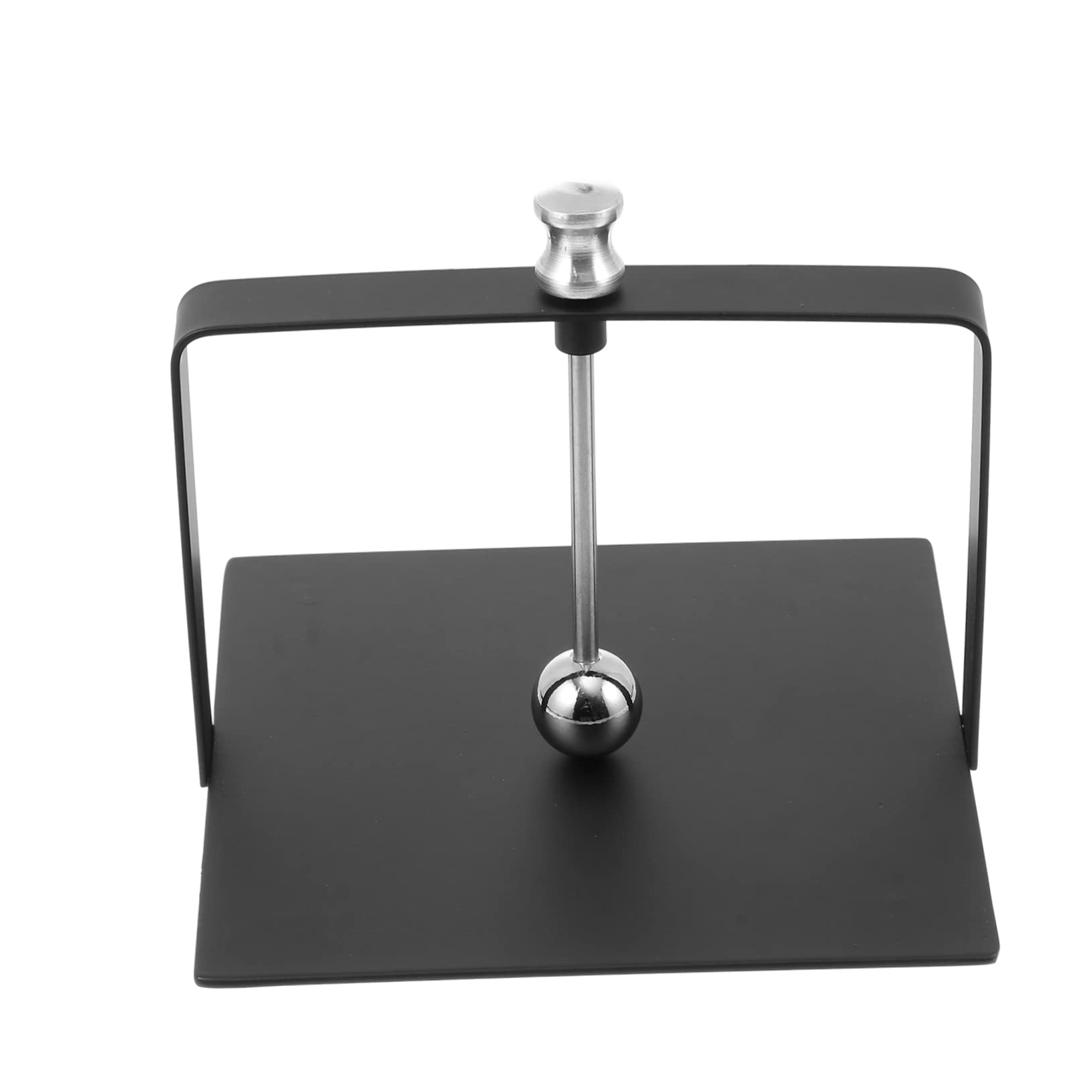 iplusmile Servilletero De Hotel Acero Inoxidable Negro 15x15 Cm Soporte Para Pañuelos Moderno y Resistente Para Hogar Oficina Restaurante