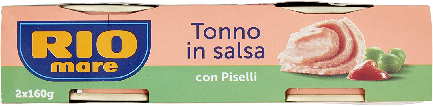 6x Rio Mare Piselli e Tonno fertiggerichte Thunfisch Erbsen 2x160g Instant food