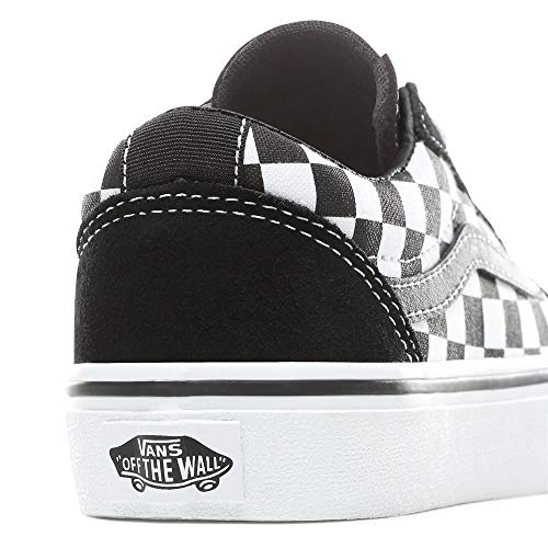 Vans Ward Suede/canvas, Unisex-Kinder Sneakers, Schwarz ((Checker) Black/True White Pvj)