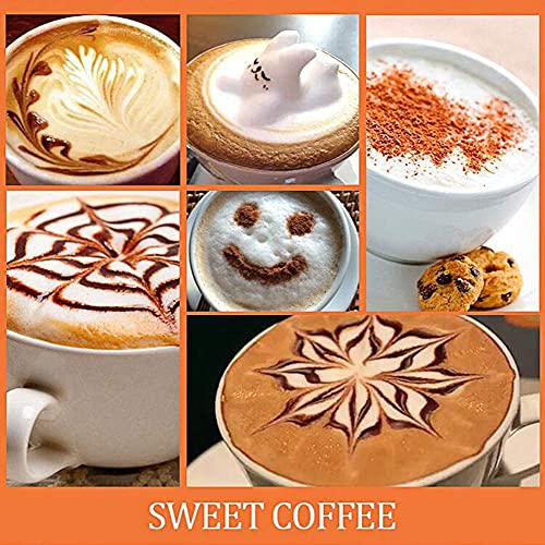 LSDRALOBPOI Vaporizador de Leche Batidora de Leche Calentador de Leche Calentador de Leche de Doble Pared, Control Interior Antiadherente de Temperatura frÃa y Caliente 1023 - Imagen 7