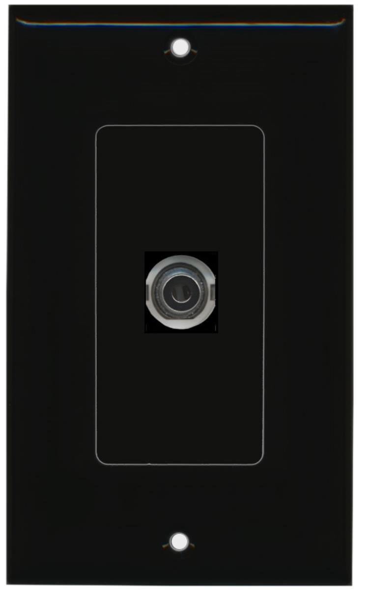 Placca A Parete Riteav Per Jack Audio 13.5 Mm E HDMI Femmina - Decorativa E Funzionale - 3