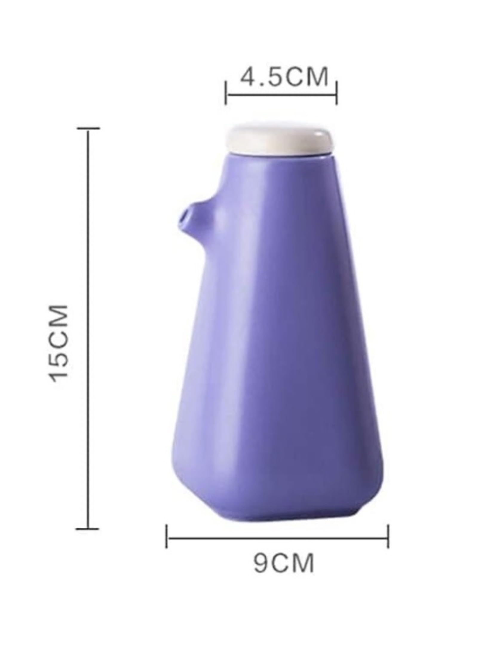 Distributore di Olio e aceto, Bottiglie di Ceramica per Olio e aceto, Piccola Bottiglia di Salsa di soia, Barattolo di aceto, salsiere, Bottiglie di condimento