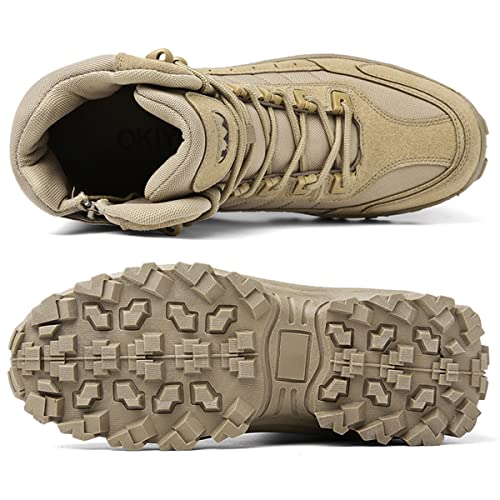 Mannen Militaire Laarzen Combat Training Tactische Laarzen Wandelen Slijtvast Bergbeklimmen Camping Outdoor Schoenen - Image 5