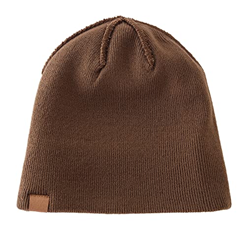 Image of Home Prefer Mens Winter Hats Acrylic Knit Cuff Beanie Cap Warm Womens Beanie Hat