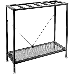 Fish Tank Stand: The Perfect 29 Gallon Metal Aquarium Stand Measuring 32.7″ W x 13″ D x 32.3″ H to Fit Your Aquatic Display Needs.