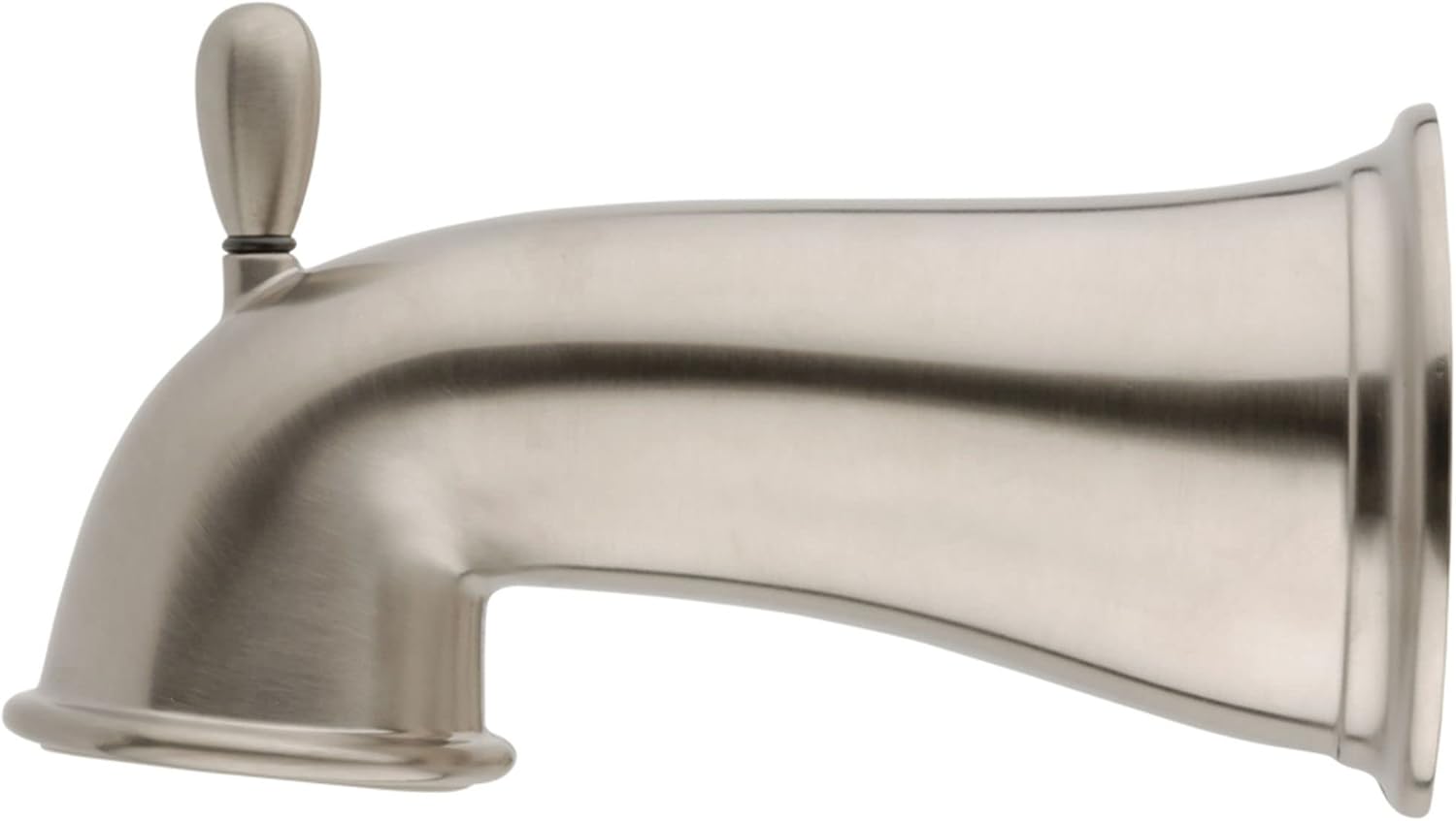 Brushed Nickel Wall Mounted Bathtub Spout with Diverter