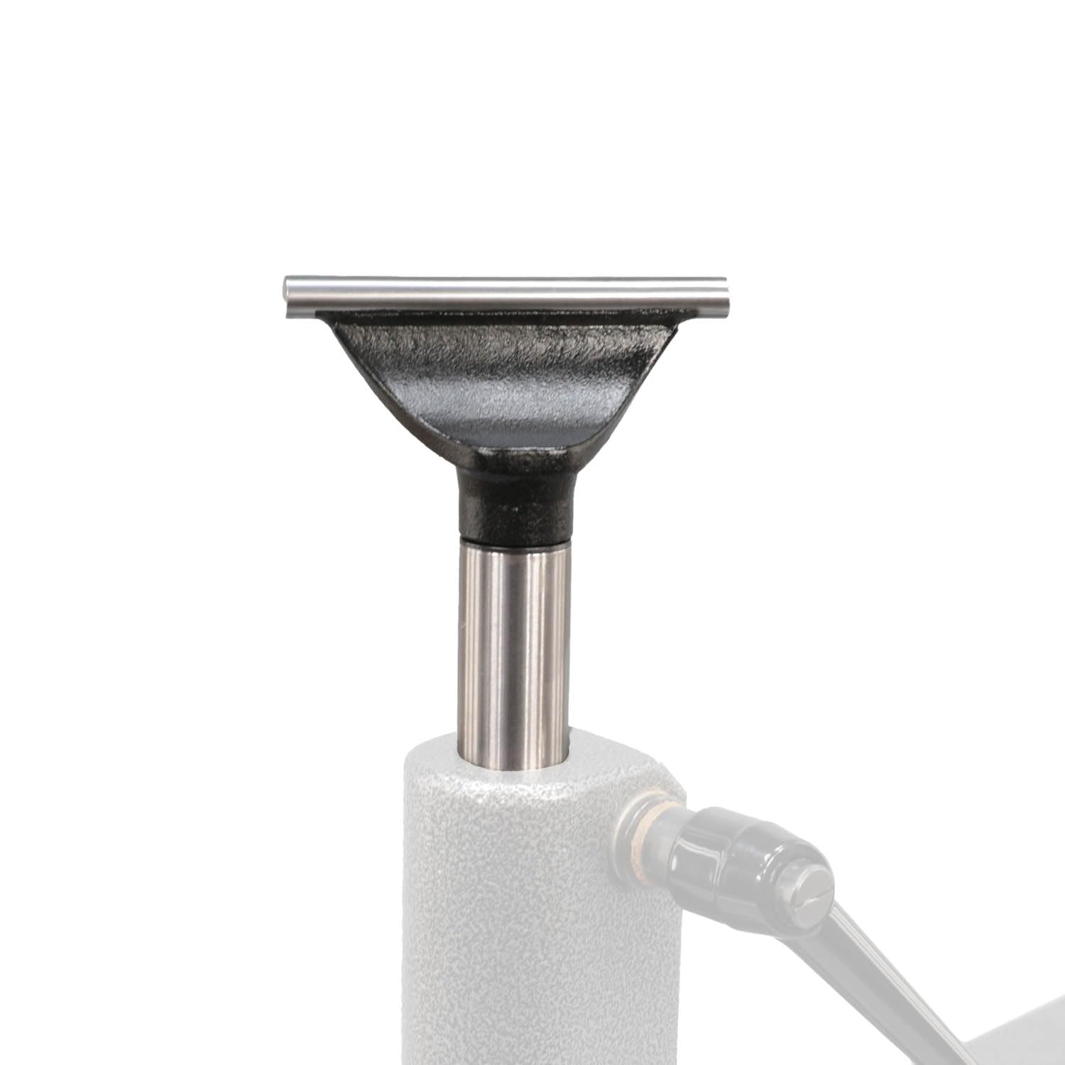 4" Tool Rest with Hardened Steel Rod For Wood Lathe, 1" Diameter Post, 5" Post Length