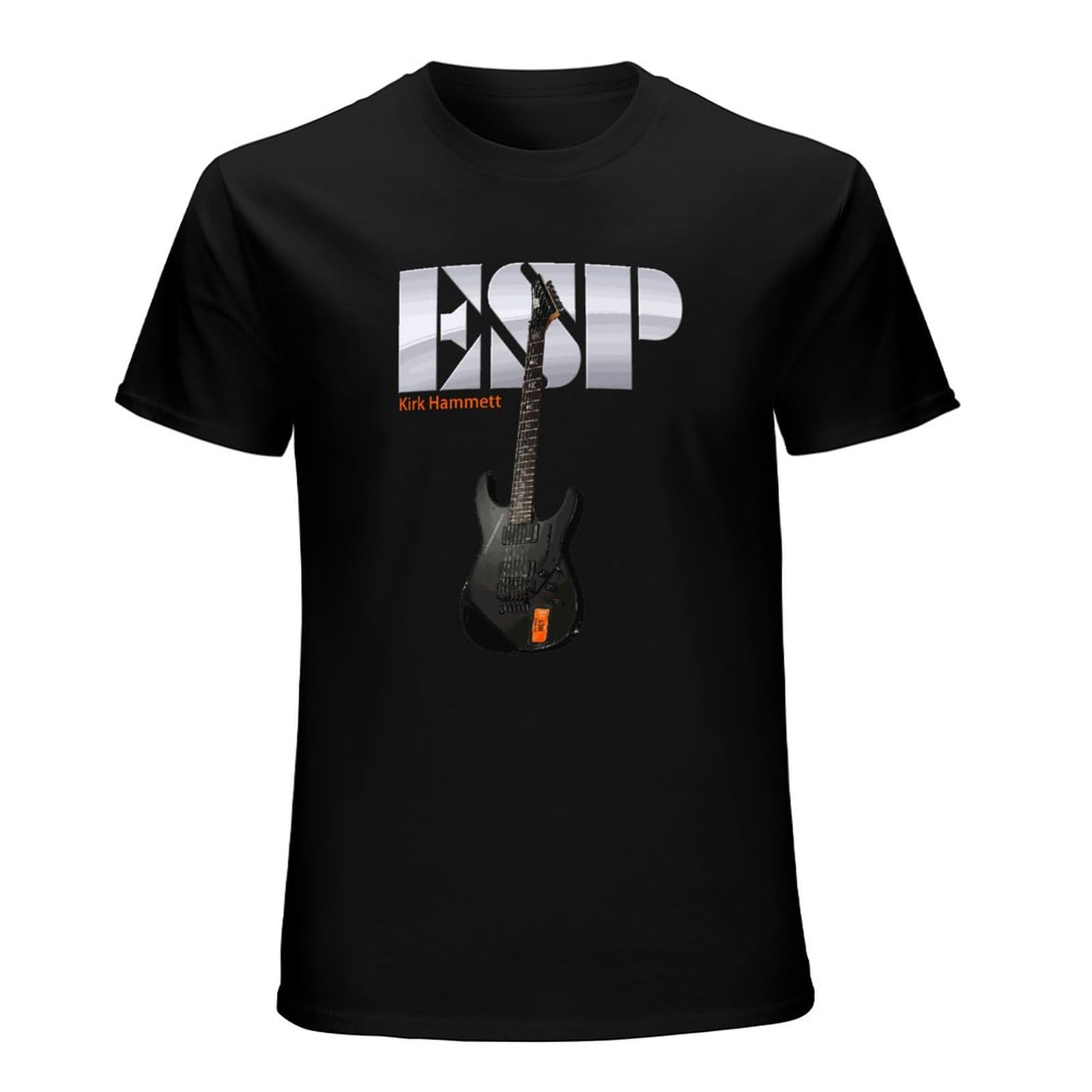 Congratulate Unisex Black Kirk Hammett Esp Ltd Kh 25 Electric Guitar Men's T-Shirt Tee M
