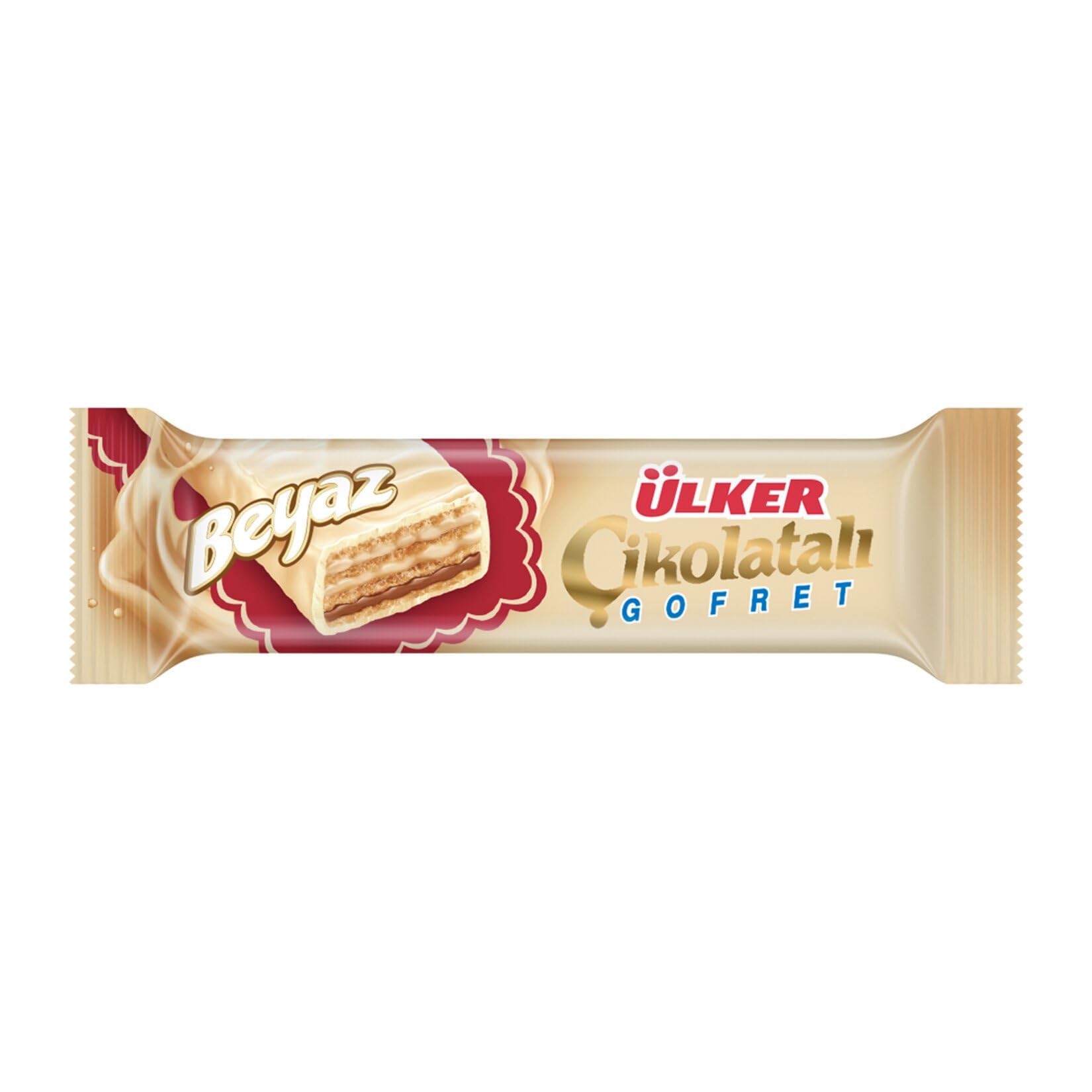 ÜLKER Beyaz Çikolatalı Gofret, 35 Gr