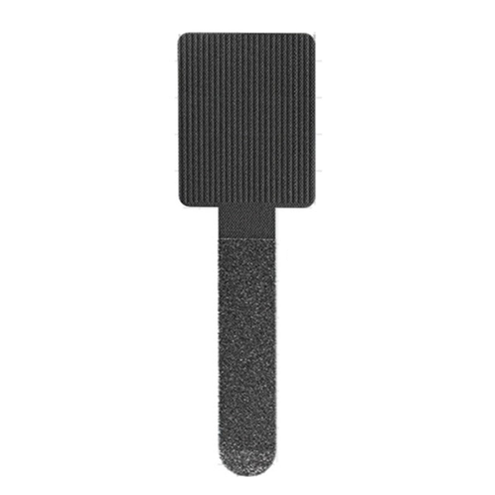 Hdoytxxm Black Enlarged 10Pcs Adhesive Cable Straps Fasteners Wire Management Straps Quick Solution For Efficient Wire Control Cord Rope Adhesive