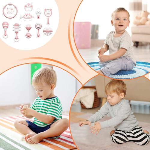Instrumentos musicales para niños de percusión multifuncional a partir de 18 meses 4