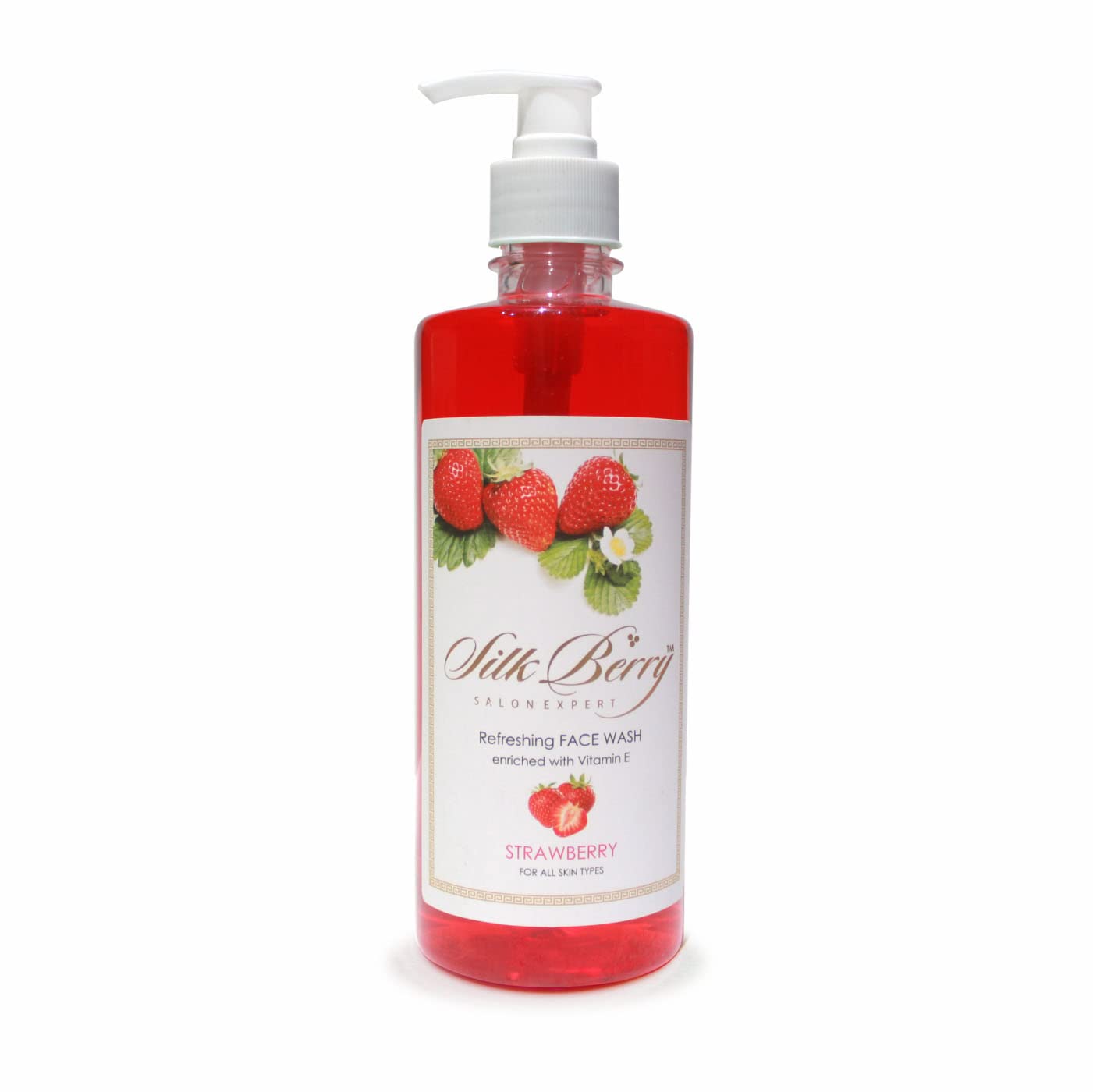 Silk Berry Strawberry 500 gram Face Wash | Strawberry Face Wash 500 Gram | Face Wash for Glowing skin | Face Wash For Women