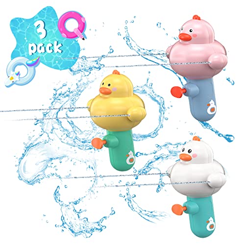3 Pack Animal Water Gun Toys For Kids, Cute And Fun Animal Shape Water Pistol For Summer Outdoor Play, Water Toys For Swimming Pool Beach Sand #TOP1