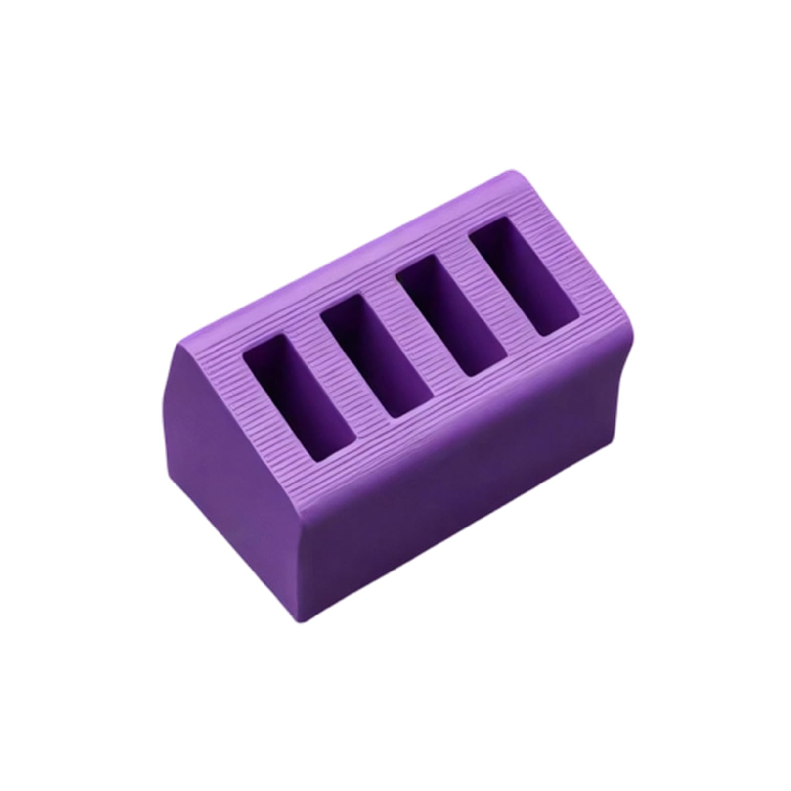 Zeiwohndc Purple Customizable 3D Printed Memory Stick Holder For Neat Desktop Organization And Portability Polylactic Acid Usb Storage Box