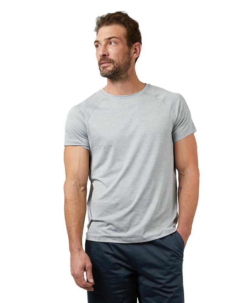 Cool Men’s Active T-Shirt | Raglan Short Sleeve | Quick Dry | Anti-Odor