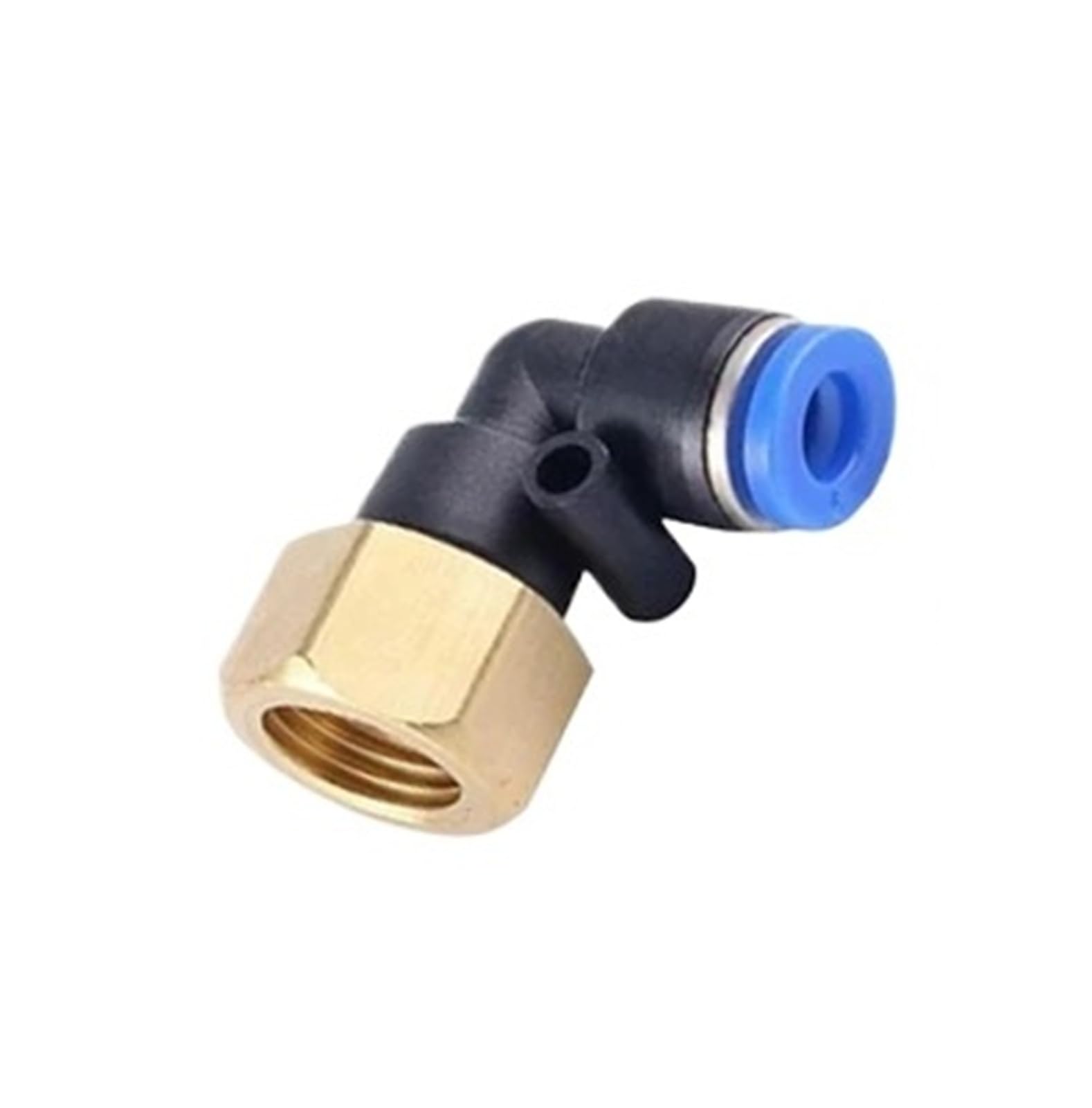 Lkvga 4-02 1Pcs Air Connector Fitting Type 4Mm 6Mm 8Mm 10Mm 12Mm Thread 1/4' 1/8'