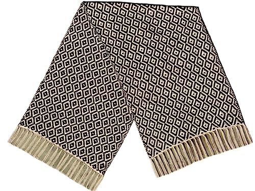 North Field Premium Cotton Yoga Mat for Women & Men | Handloom,Double-Layered Diamond Pattern |10mm Extra Cushioning for Knees | Extra Large|Eco-Friendly|Ideal for Home & Gym|180 x 60 cm (Black) (B0CBQHJMS2) Amazon Price History, Amazon Price Tracker