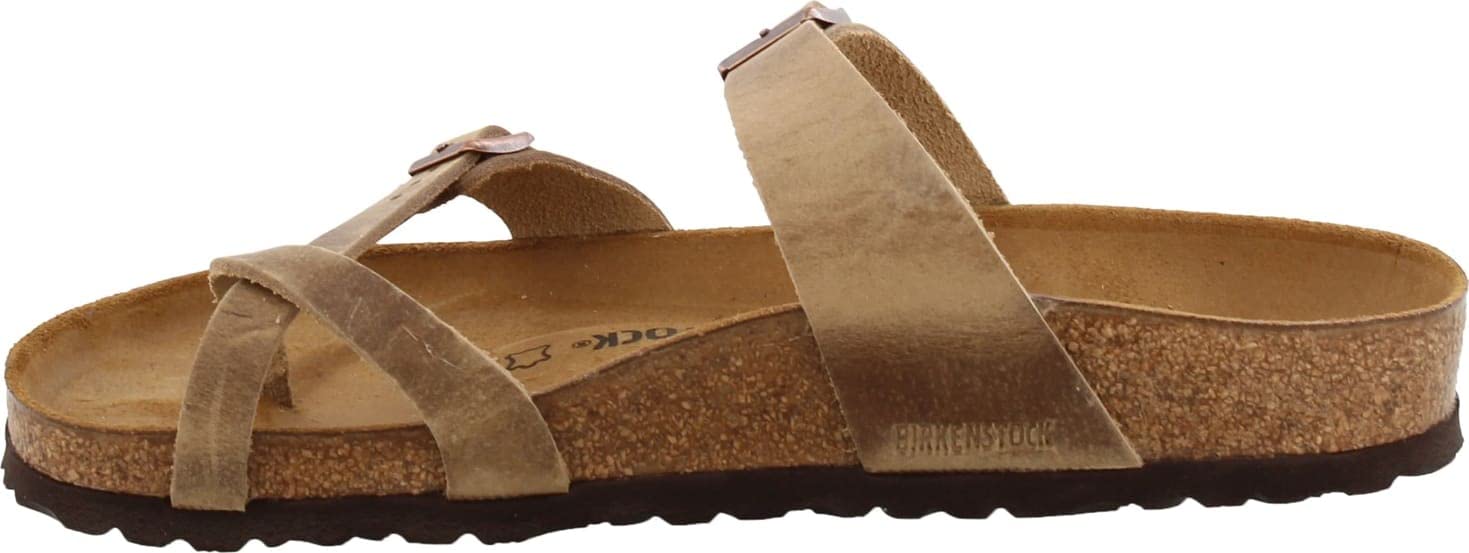 Amazon.com: Birkenstock 1011433140 Mayari Tobacco Oil LTR 40 : Clothing,  Shoes & Jewelry