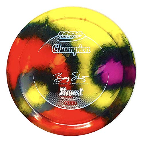 Innova I-Dye Champion Beast Disc Golf Driver - Colors and Designs Will Vary (170-175g)