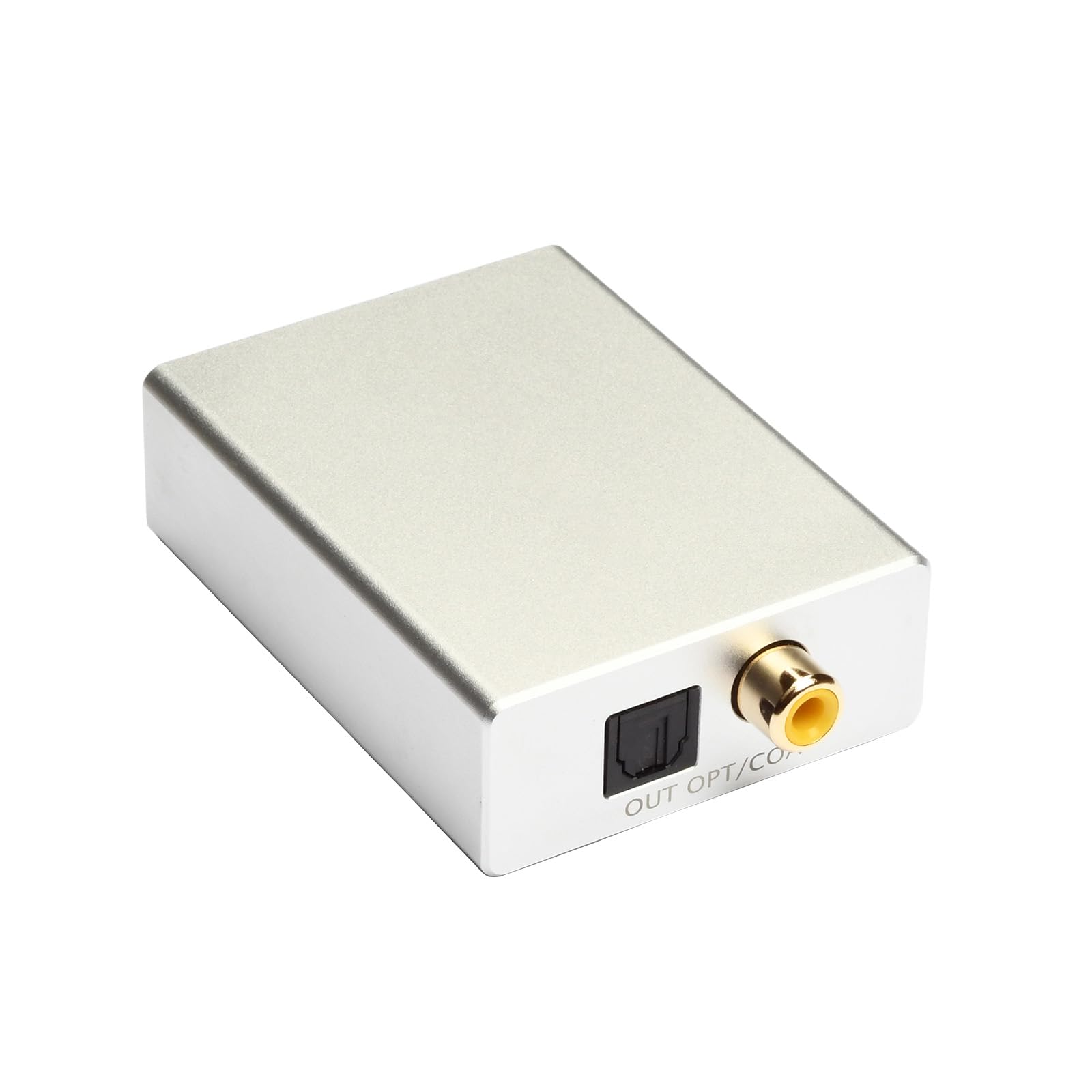 Adaptador de audio coaxial USB a SPDIF óptico, WAV FLAC APE MP3, decodificación USB a Toslink, convertidor digital coaxial para computadora, laptop, PC, Mac, smartphone, PS5, consola de juegos, no