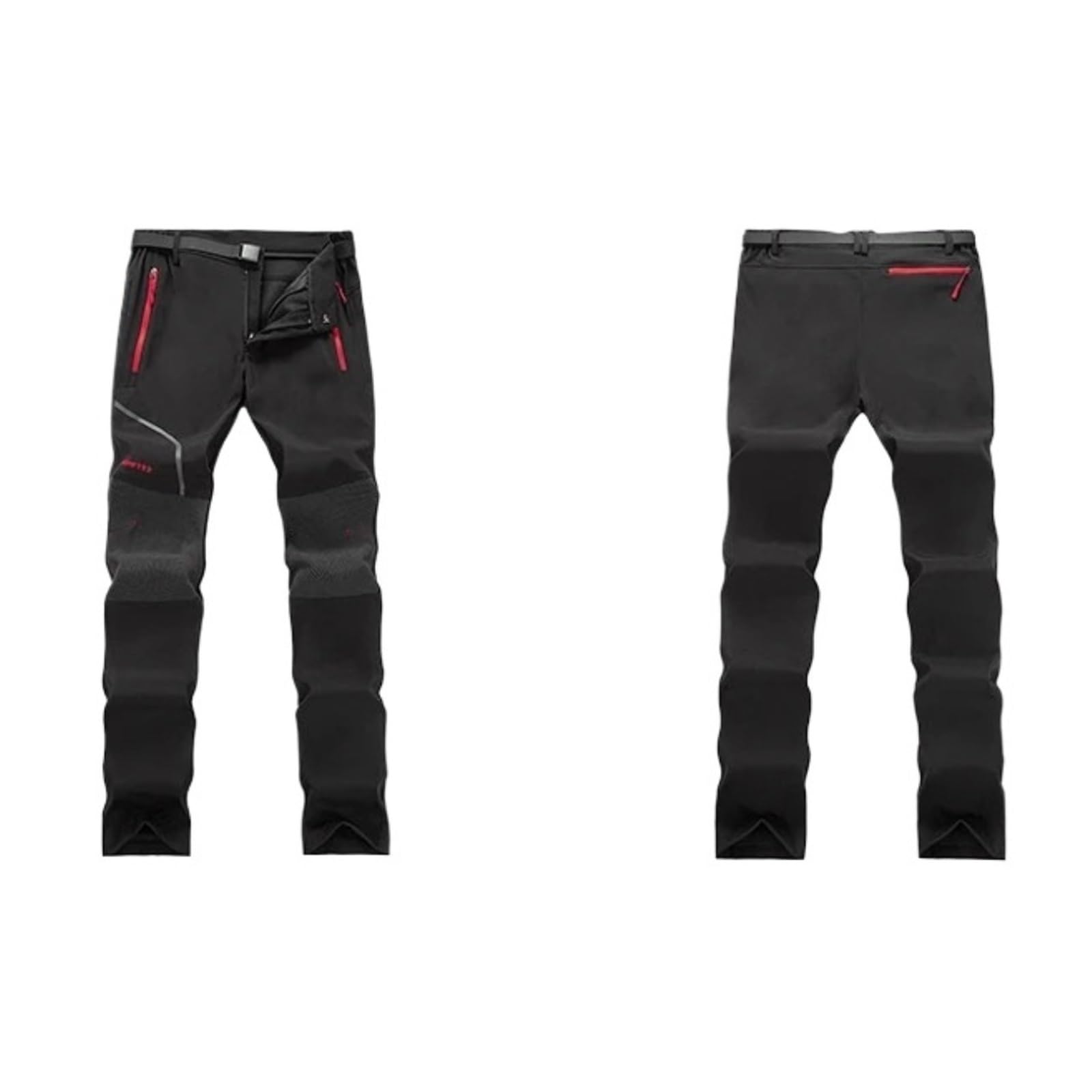 Pantaloni da Sci e Trekking Uomo, Morbidi, Antivento, Impermeabili, Caldi, Campeggio, Ciclismo, Pattinaggio sul Ghiaccio per Escursionismo, Pesca, Sci E Campeggio
