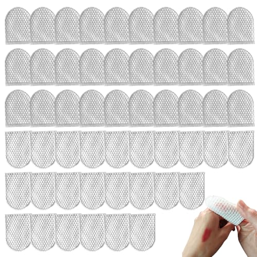 Dischetti di cotone per il viso 240 pezzi Dischetti struccanti morbidi e delicati sulla pelle, inseriti a mano a forma di U per rimuovere il trucco di cotone per viso