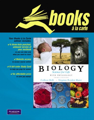 Books a La Carte Plus for Biology: Science for Life With Physiology