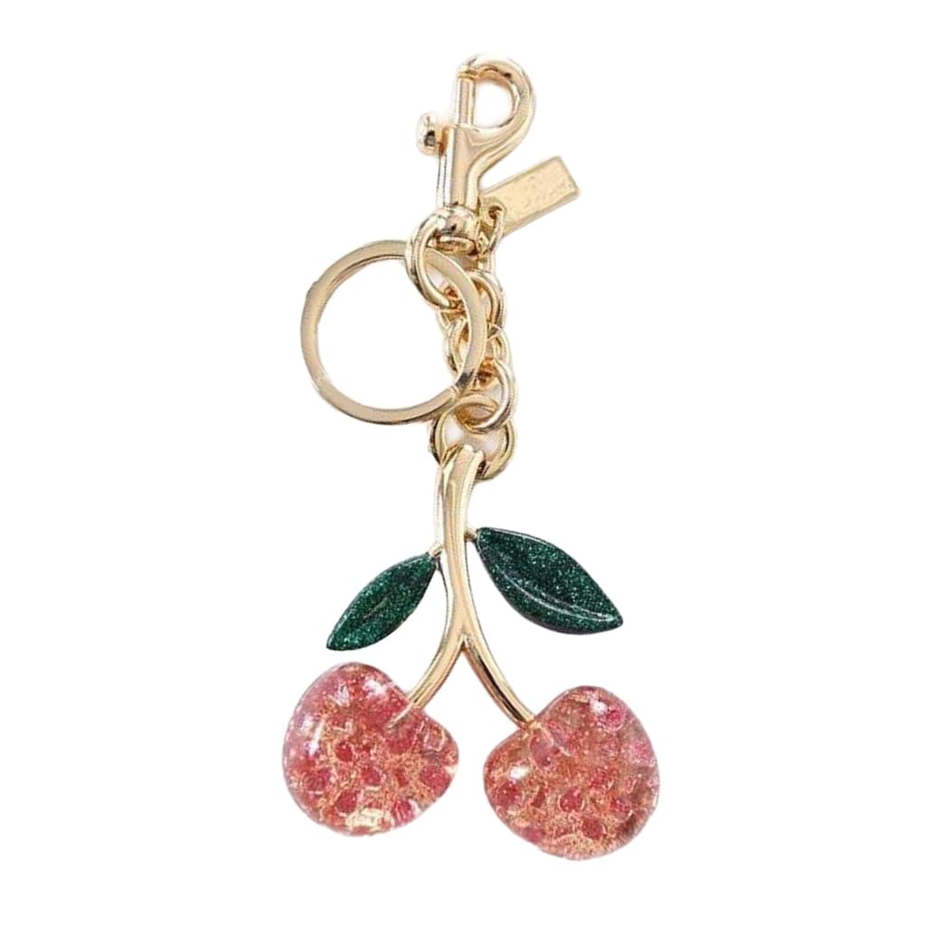 xbiez Unique and Chic Cherry Bag Charm Decorations， Elegant