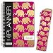 HARDCOVER Academic Year Planner 2018-2019 - 5.5"x8" Daily Planner/Weekly Planner/Monthly Planner/Yearly Agenda. Bonus Bookmark (Elephants)