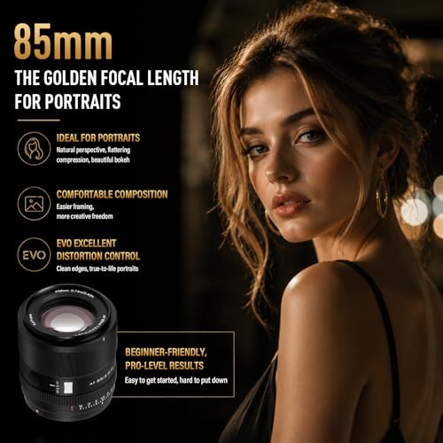 Image of VILTROX 85mm F2.0 EVO FE Lens, Wide Angle, Fast Aperture, for Nikon Z Mount Cameras