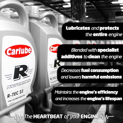 Aceite Motor Sintético Carlube Triple R 5W-30 5L miniatura 7