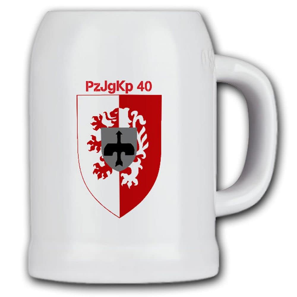 Broc chope de bière Bundeswehr 0,5 l idéal pour les soirées entre passionnés