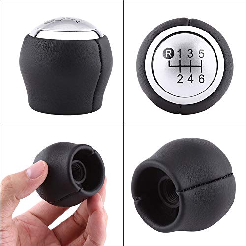 Pommeau de vitesse KIMISS pommeau de vitesse à 6 vitesses pour Corolla 2007 2008 2009 2010 2011 2012 2013 tête de pommeau de vitesse en plastique+pommeau de...