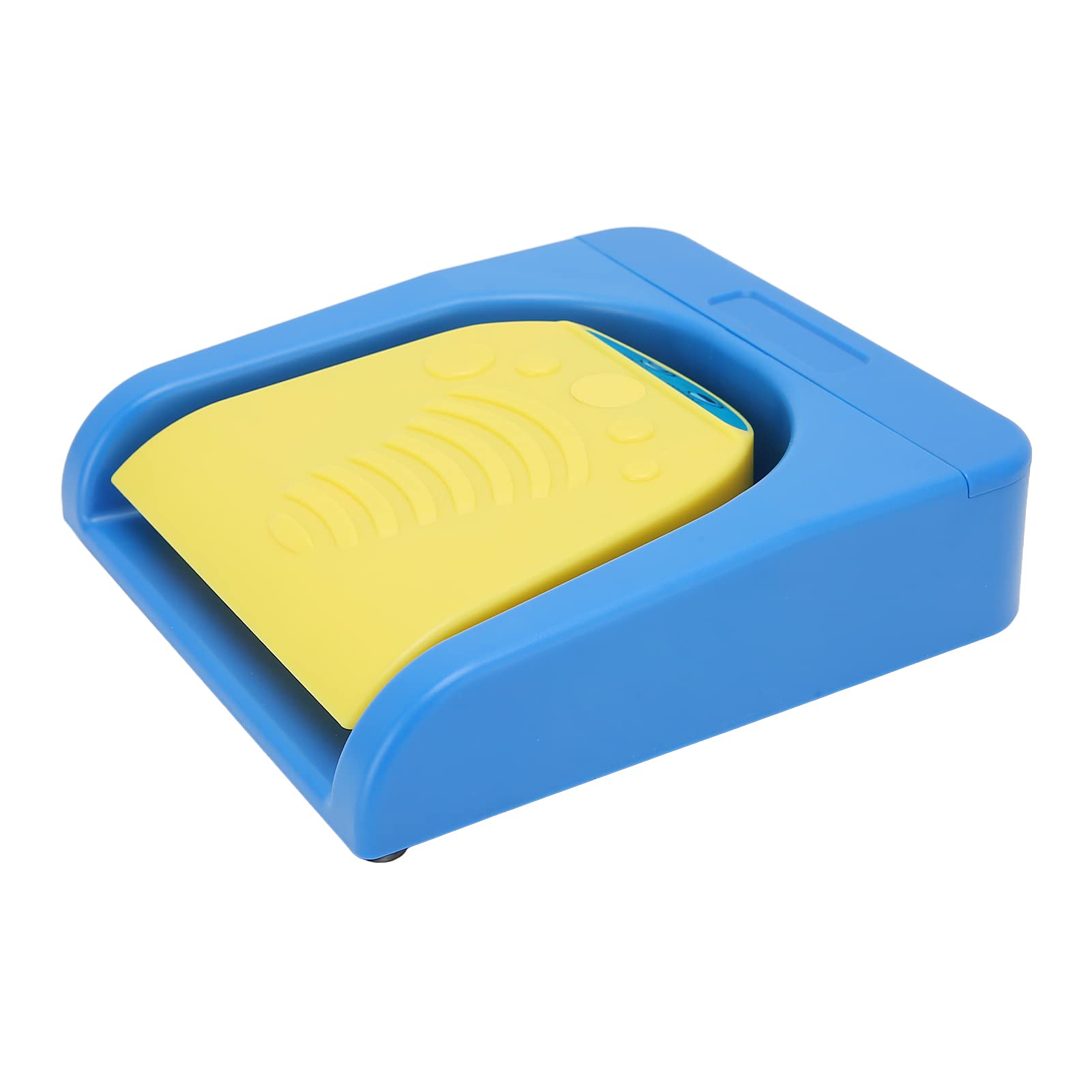 Fabater Bezprzewodowy pedał Nożny USB, Pojedynczy Przełącznik Nożny z Bluetooth i Przewodowym Trybem Podwójnym, Ergonomiczny pedał o Wysokiej Czułości do Gier, Transkrypcji, Fotobudki, Multimediów