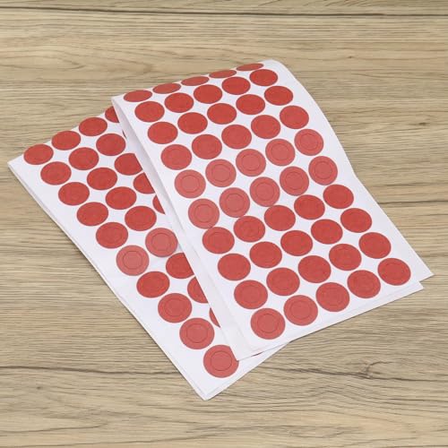 Image of 200pcs 21700 Battery Insulation Gasket Battery Insulation Sheet Lithium Battery Insulating Paper Gasket for Battery Pack Electronic Components Lighting, Red
