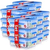 emsa frischhaltedosen glas rund Größe H-B-L: 16,3 x 11,3 x 5,8 cm( Inhalt: 3 x 0,55 Liter )