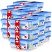 Produktbild Emsa 508570 Rechteckige Frischhaltedosen mit Deckel, 3 x 0,55 liter, Transparent/Blau, Clip & Close (6er Pack)